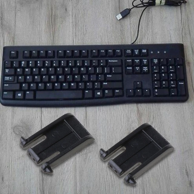 Support de pied pour clavier logitech, 2 pièces, gris, pour K220, K360,  K260, K270, K275 - AliExpress