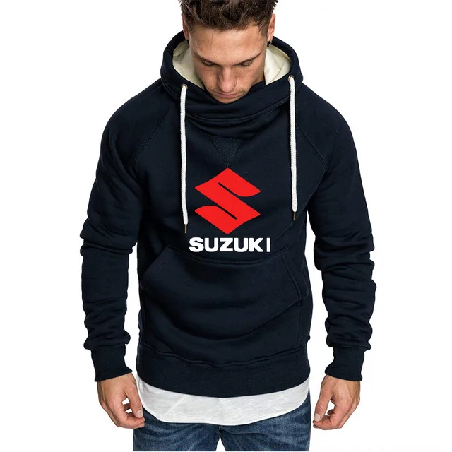 Толстовки мужские для Suzuki с логотипом автомобиля, толстовка с принтом, весна-осень, модная мужская толстовка в стиле хип-хоп, harajuku, Повседневная Толстовка с капюшоном, флисовый спортивный костюм - Цвет: as picture
