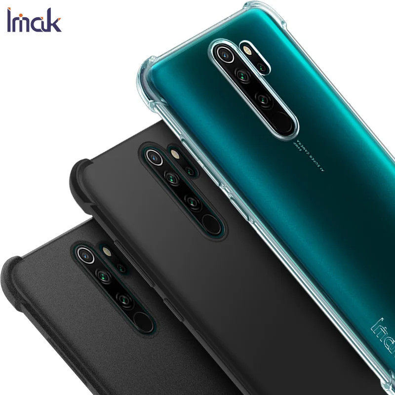 Матовый чехол Imak Для Redmi Note 8 ТПУ с воздушной подушкой противоударный накладка для