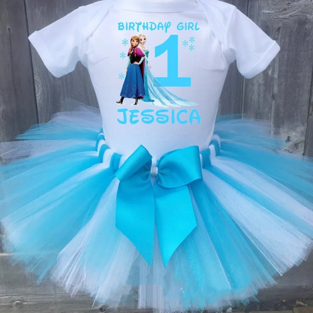 Custom Princess Elsa Birthday Outfit Anna And Tutu Set | Дом и сад