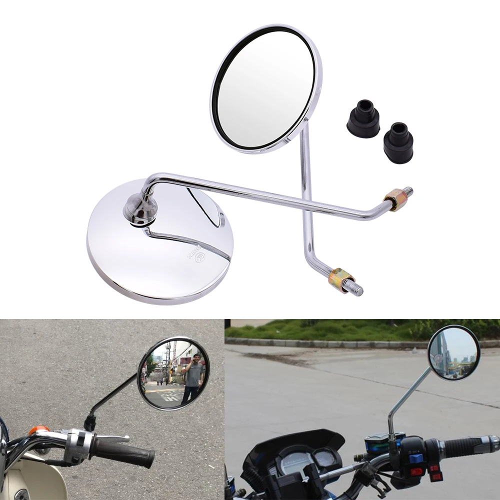 Зеркало заднего вида для мотоциклов Kawasaki Z250 Z300 Z400 z 750 1000 900 800 250 650 аксессуары с