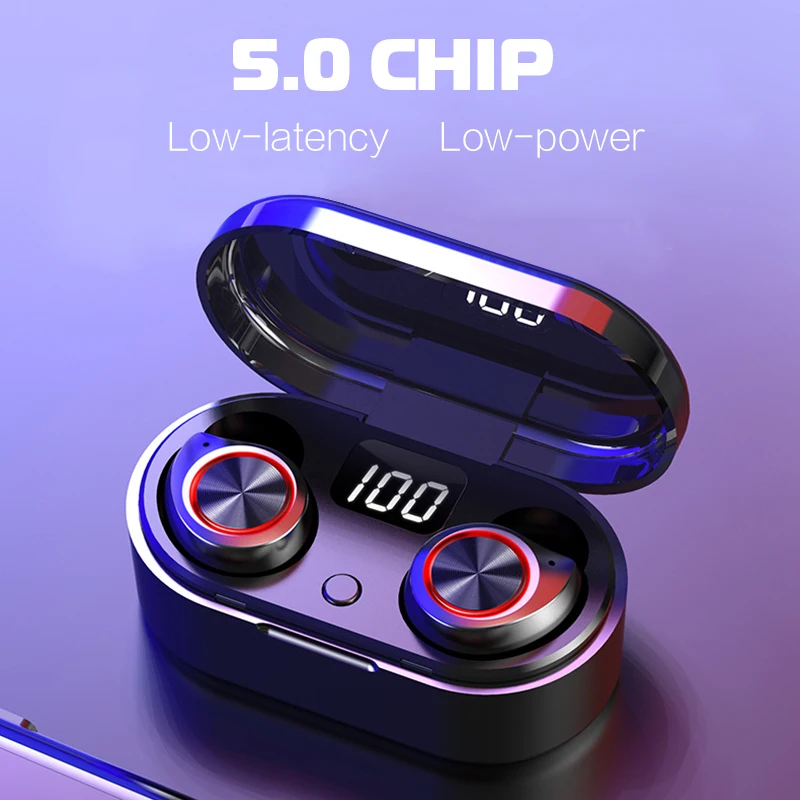 Twsでサイバーパンクスタイルヘッドセットのbluetooth 5 0 イヤホンハイファイミニ Earスポーツランニングヘッドセットのサポートios Android携帯電話hd通話 Bluetooth イヤホン ヘッドホン Aliexpress