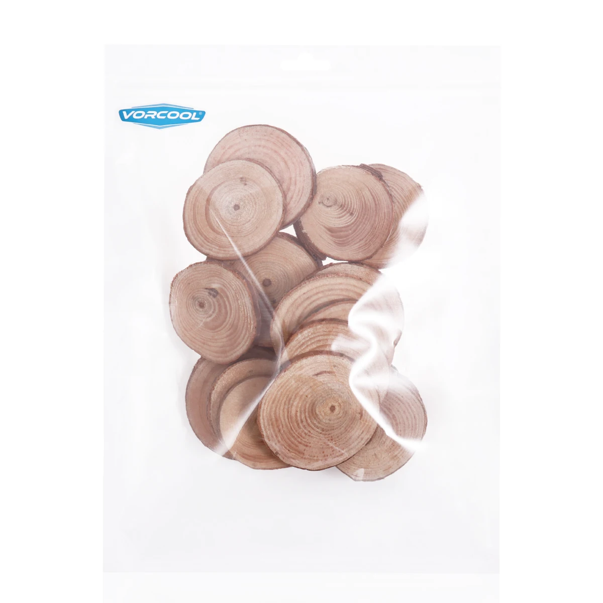 Round Wood Piece Photography Prop DIY Creative Simple Photo Prop Wood Piece With Desiccant for Wedding Festival Party 100pcs