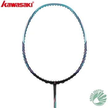 

Genuine 2020 6U Light Kawasaki Racquet SuperLight Badminton Racket Speed L3 588 Fiber Single with Grip Sports Raquets