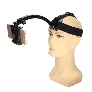 

Outdoor Adjustable Head Band Phone Holder Camera Photo At Harness Strap Belt Mount Tripod Clip Holder Fast Hand Live Video