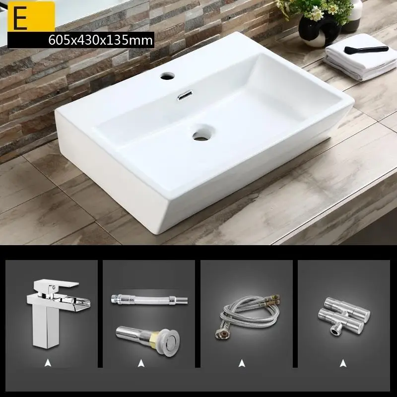 Number 14 Cuba Para Waschtisch Salle De Bain Umywalka Lavatorio Lavandino ванная комната туалетный столик Da Appoggio раковина Pia Banheiro Lavabo умывальник - Цвет: Number 14