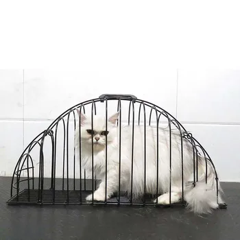 

Pet Cage Anti-Grab Pet Cage Pet Bath Cage Cat Hair Dryer Safety Light Pet Supplies