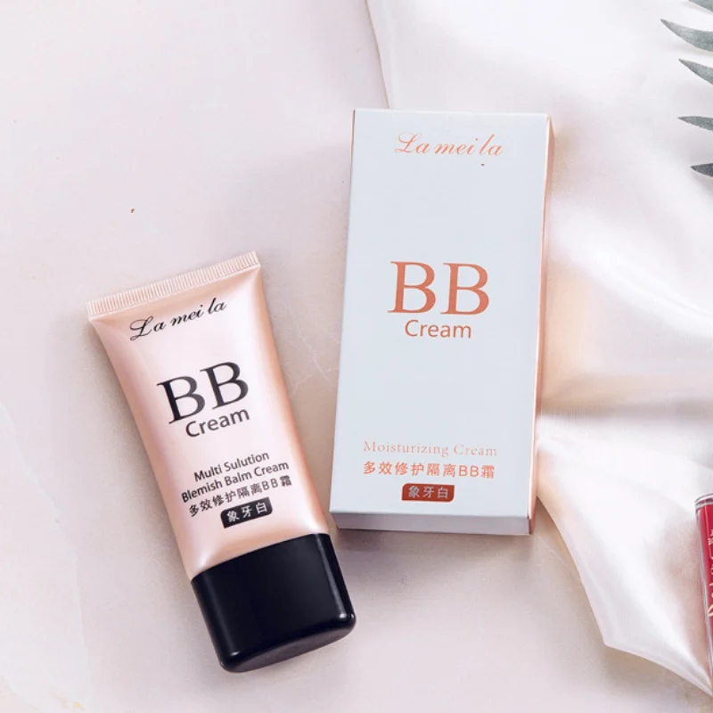 Professtional Women Face Care Foundation Base BB Cream Makeup Brightening Concealer Primer