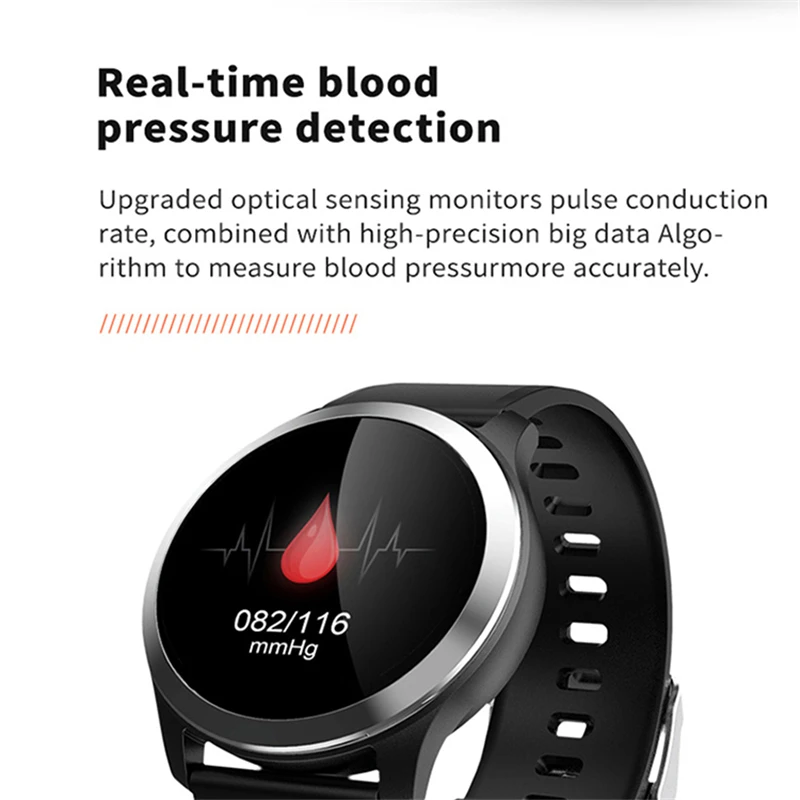 ESEED Z03 Смарт-часы мужские ECG PPG монитор сердечного ритма IP68 водонепроницаемый смарт-часы регулировка яркости смарт-браслет для android