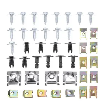 

Trim Car Clips Clips For BMW E46 Under Cover Splash Guard Screw Newest