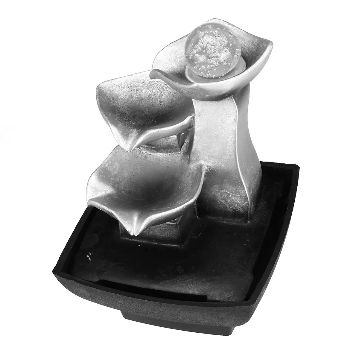 Rockery Indoor Fountain Waterfall Feng Shui Desktop Water Sound Meter Decoration Crafts Home Decoration Accessories Gifts