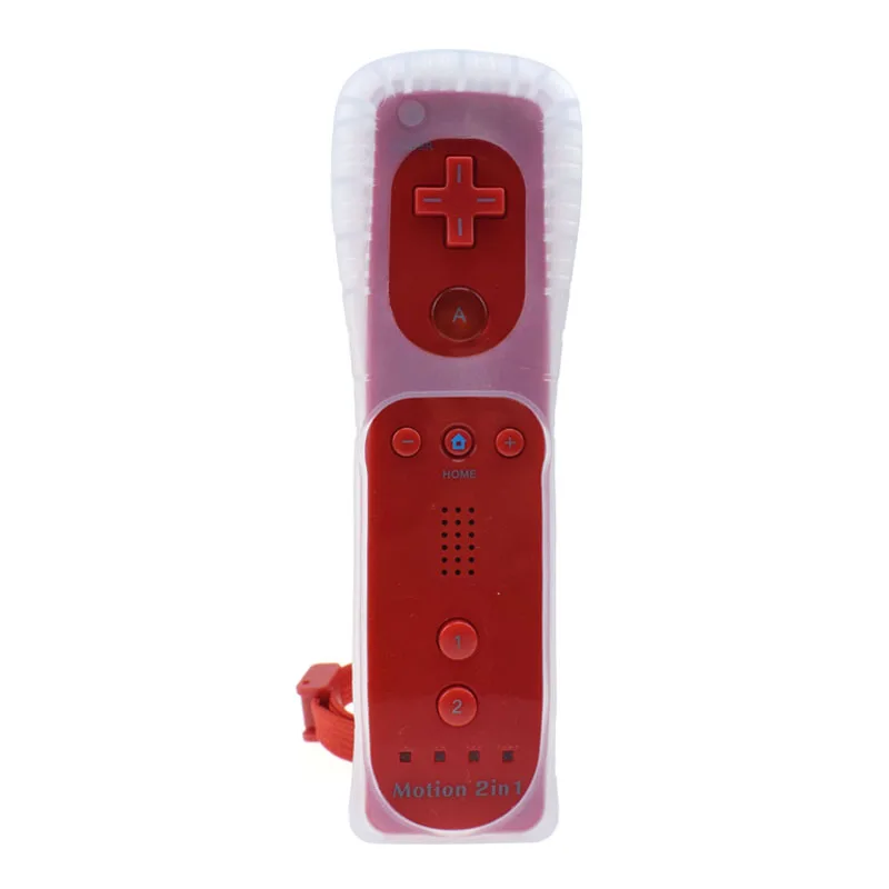 2in1 Nunchuck  with Motion Plus For Nintend Wii Game Remote Controller Joystick 