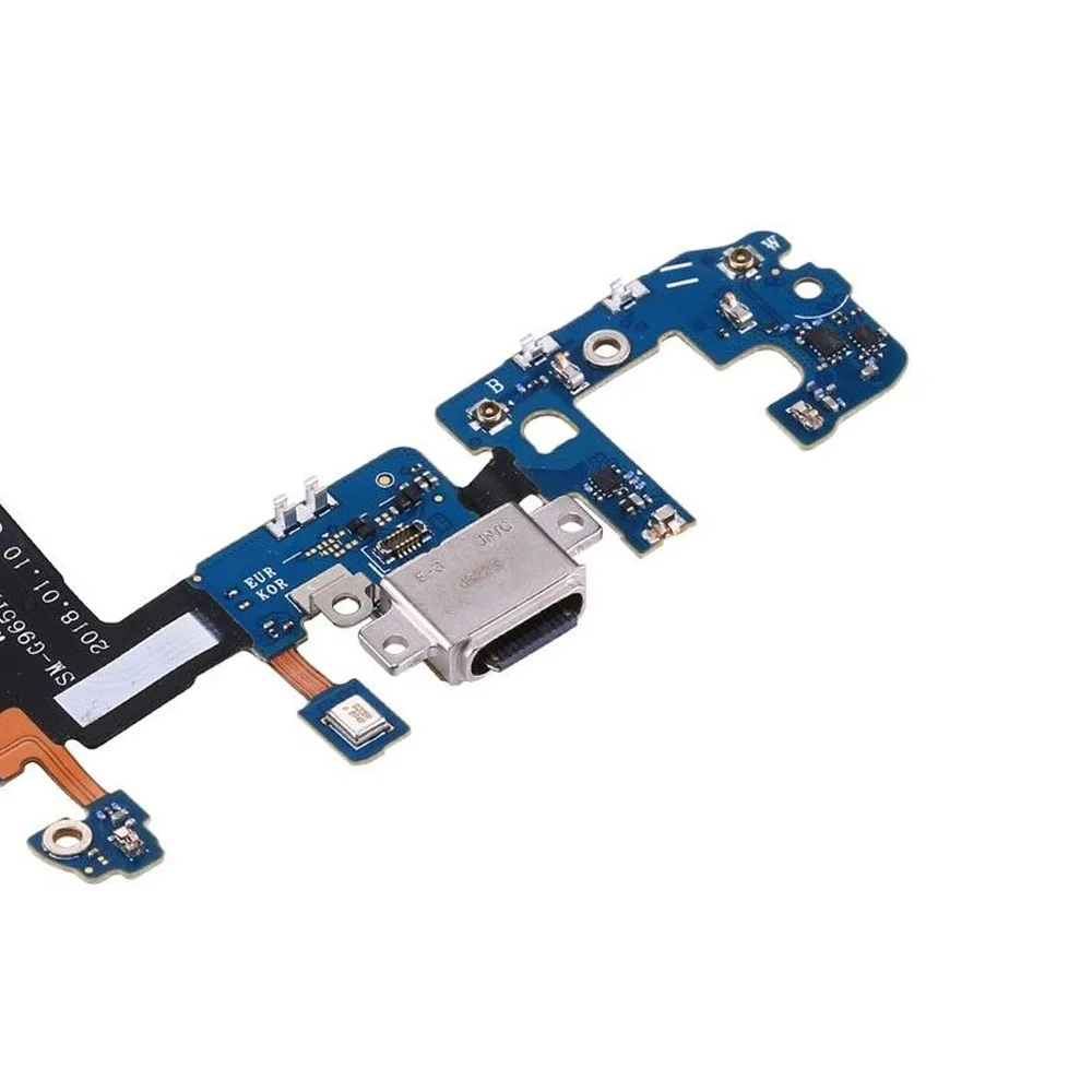 10 шт./лот для samsung Galaxy S9 G960F g960u S9+ Plus G965F g965u usb зарядное устройство Порт док-станция разъем шлейф Замена