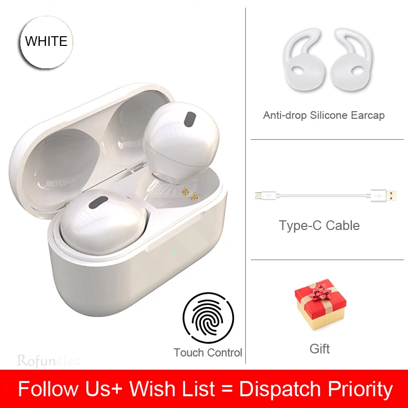 Hidden Small Earphone Bluetooth compatible Invisible Headphone