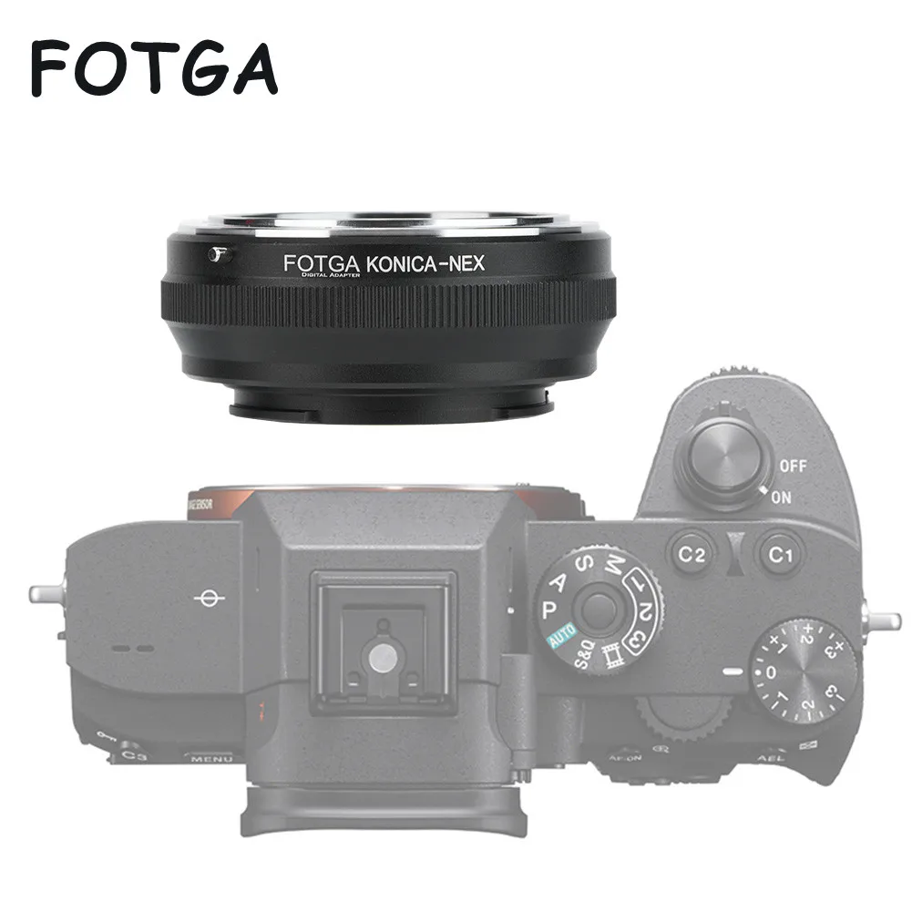 FOTGA Konica-NEX Объектив адаптер конвертер для KONICA AR объектив для sony NEX беззеркальная камера DSLR