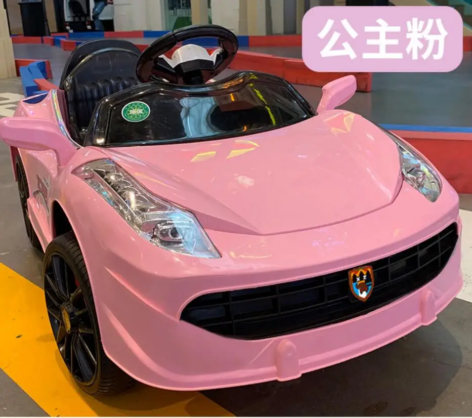 

Children's electric car four wheel car infant remote control toy car can sit in boys and girls four-wheel Swing Baby Car