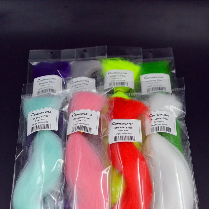 Contemplator 8optional Colors Streamers Fibers Durable Synthetic Fly