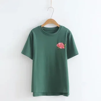

2019 Fashion Women T Shirt Printed Soft Cotton T-shirt Style Female Casual T Shirt