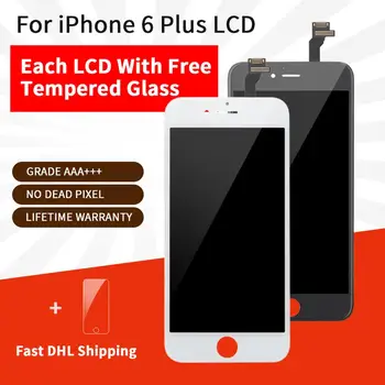 

10 Piece Fast DHL Shipping Replacement Touch Screen Assembly LCD Display For iPhone 6 Plus