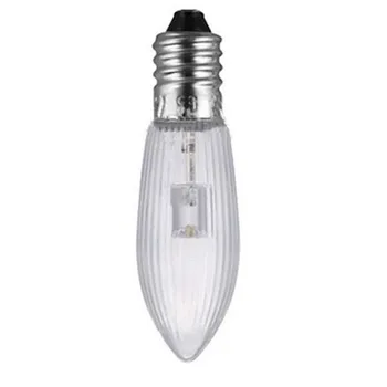 

12pcs Light Balcony Corridor Aisle Light Bulb Pack Of 12 E10 Led Replacement Lamp Bulb Candle Light Bulb For Light Chains 10 V