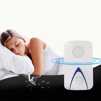 

Ultrasonic Mosquito Repellent Multifunctional Electronic Insect Repellent US Plug