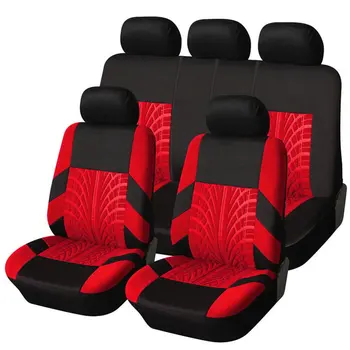 

General Comfortable 9PCS/SET Universal Car Seat Coves Mats Vehicles Seat Covers Non-slip Car Interior Styling Seat Cover