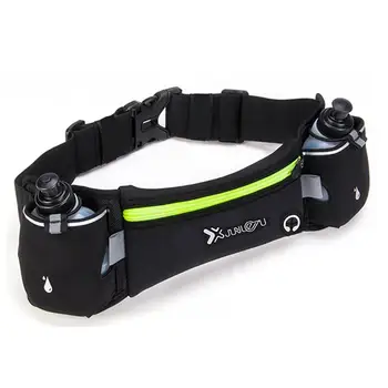 

Pocket Running Bag Marathon Dual Trail Running Waist Belt For Phone Unisex Sports Fanny Pack Fitness Waist Pack Water Bottle