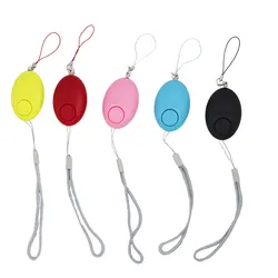Porte clés d'alarme d'auto défense en forme d'œuf, 120db, pour jeunes filles, personnes âgées, protection, alerte de sécurité personnelle, cri, alarme d'urgence 