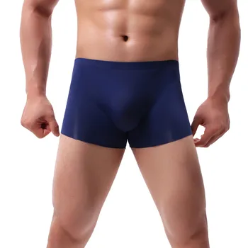 

Men Underwear Mens Boxer Pure Color Breathable Underpants Sexy Male Boxer Shorts Plus Size Men Boxer Underpants #YL1