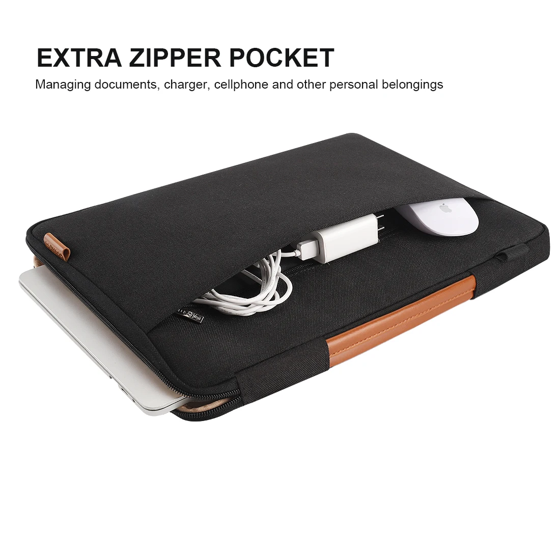 10.1 11 13 14 15.6 17 Inch Laptop Bag Cover Waterproof Shockproof Notebook Sleeve Case Shoulder Bag Protective Cover