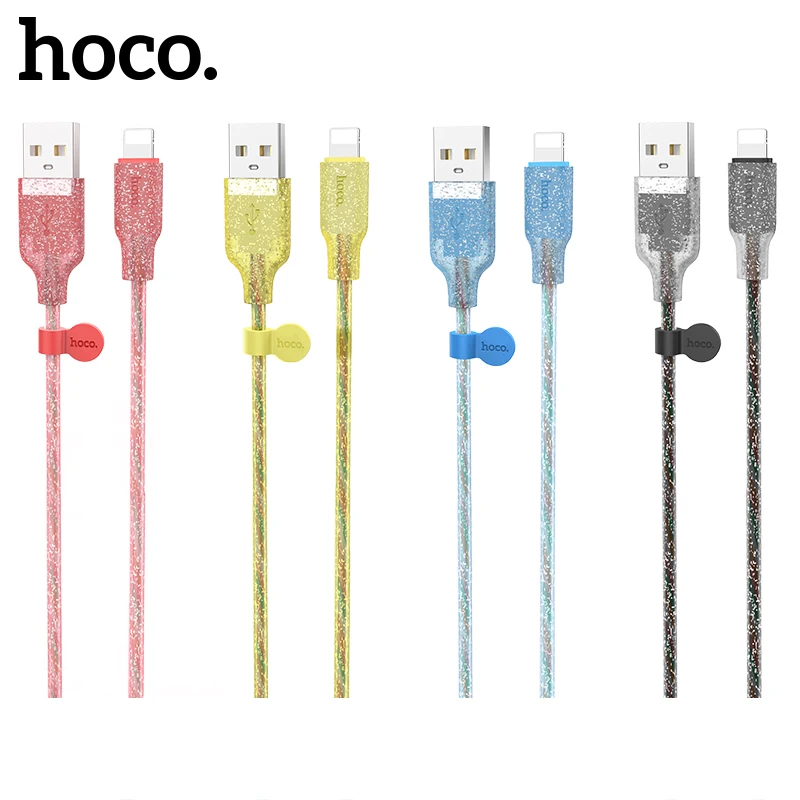 HOCO usb кабель для iphone Xr X Xs Max 8 7 6 plus 6s 5 Быстрая Зарядка Кабели зарядное устройство для мобильного телефона для iphone ipad