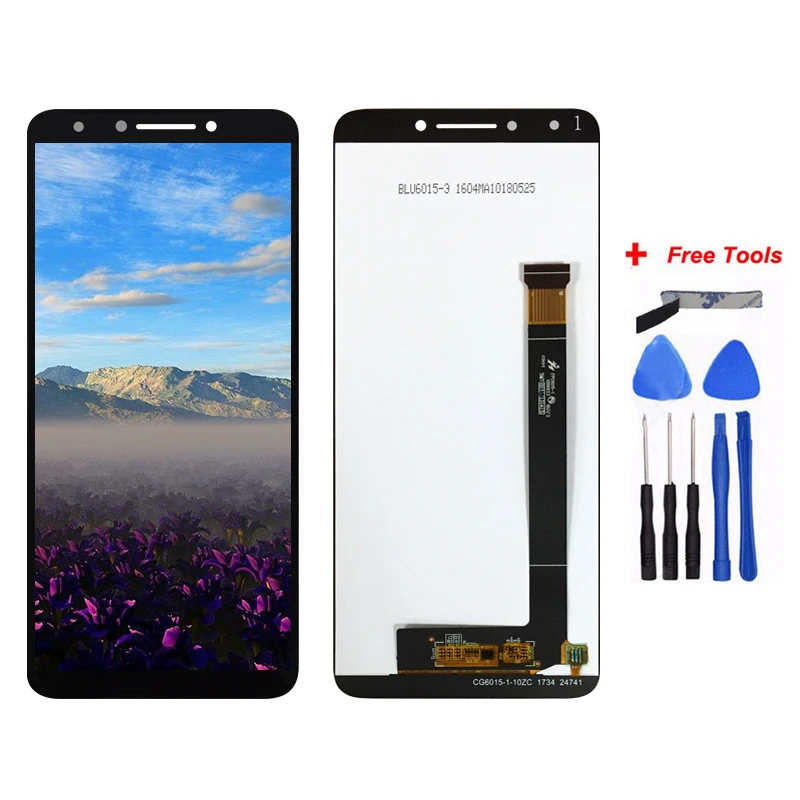 

6.0'' Original Screen New For Alcatel 7 6062 6062W LCD DIsplay + Touch Screen Digitizer Assembly 100% Tested Spare Parts+Tools