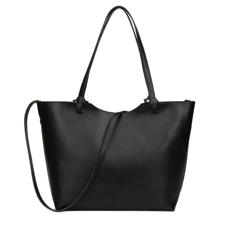 

Q literature and art men's and women's fashion women's handbags retro sub-mother bag crazy horse PU shoulder slung handbag