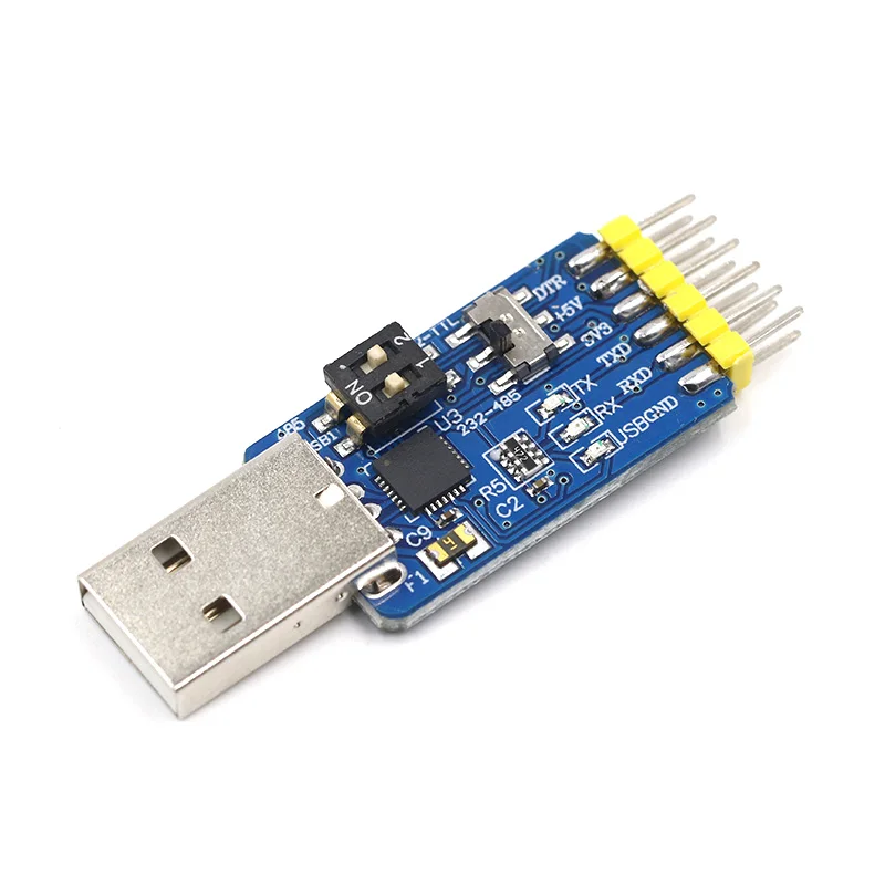 USB CP2102 к ttl RS232 USB ttl к RS485 взаимное преобразование 6 в 1 модуль преобразования хорошее