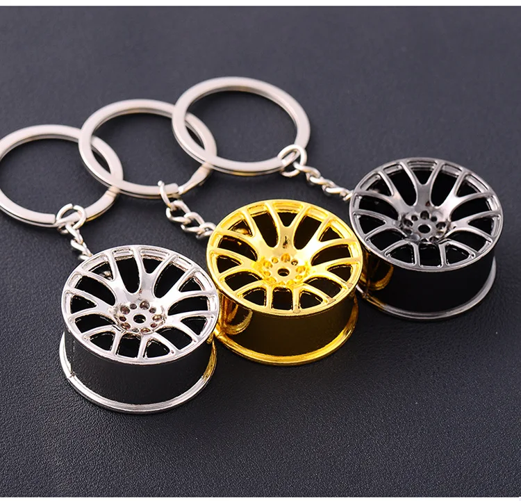 

Car Wheel Rim Key Chain for Toyota 86 GT86 FT86 Scion FR-S Corolla C-HR Rav4 Yaris