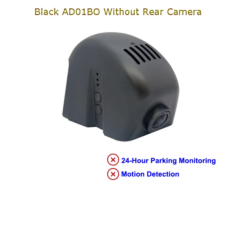 Jabriel Авто Скрытая 1080P Автомобильный Камера dash cam 24 часа в сутки Регистраторы сзади Камера для audi a6 c5 c6 c7 a4 b6 b7 b8 q5 q7 a3 8p 8v a5 a1 - Название цвета: Blcak One Cam