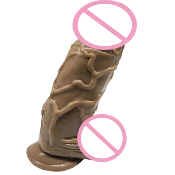 26*7CM Super Huge Dildos Giant Big Dildo Realistic Soft Penis Anal butt Plug Vagina Massage Adul Sex Toys For Woman Adult Game 5