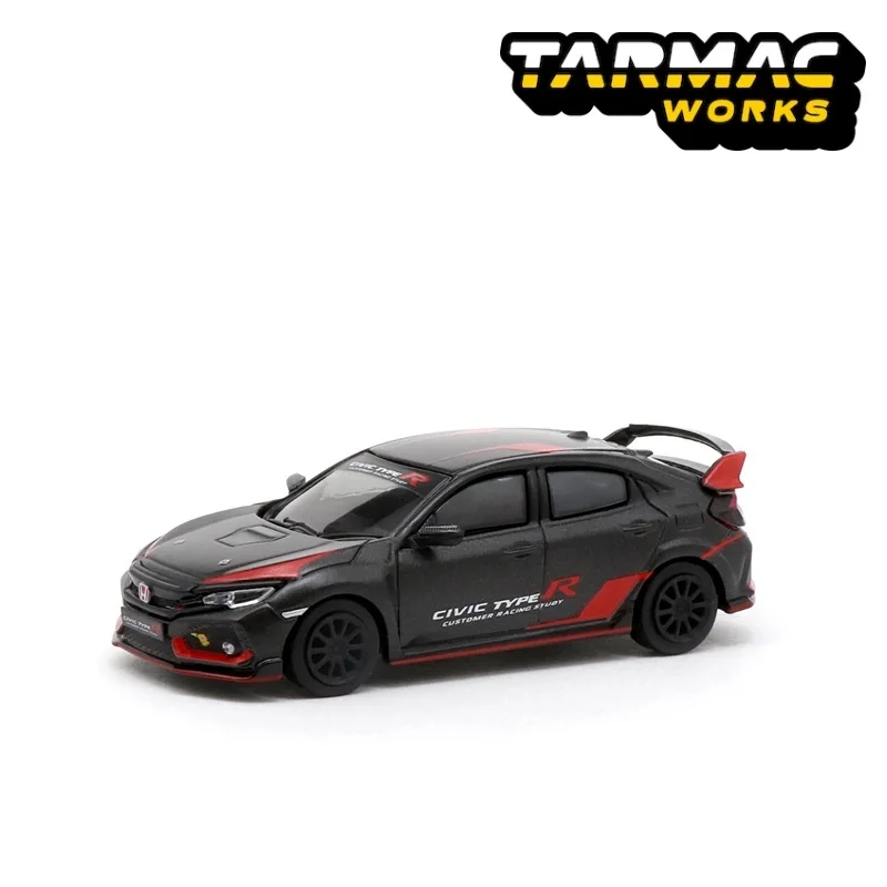 

Tarmac Works 1:64 Honda Civic Type R FK8 Customer Racing Study Diecast Model Car