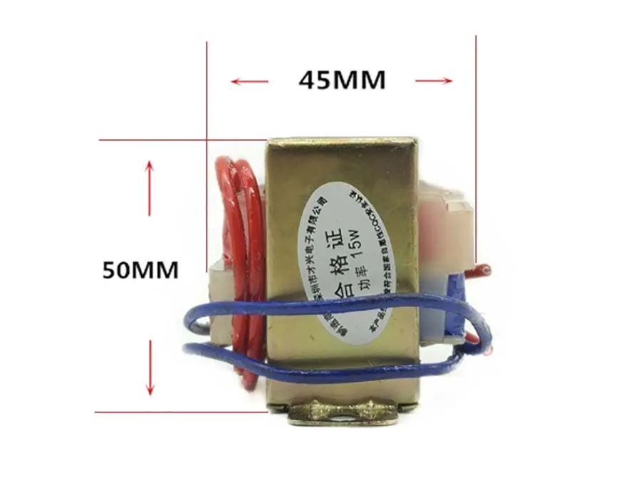 15w va transformador de potencia entrada ac 04