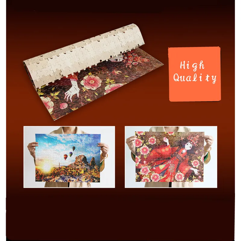Большой размер персонализированные головоломки на заказ фото уникальные
