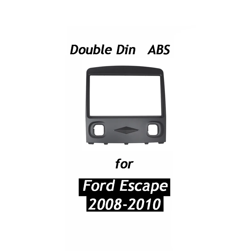 Двойной Din фасции стерео панель для FORD ESCAPE радио приборной панели и установка торпеда Aftermarket Установка отделка комплект рамки