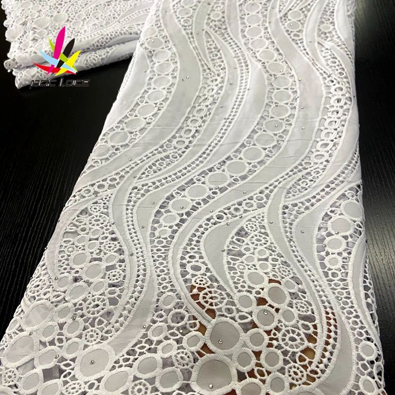 Шифоновое кружевное платье стиль s Aso Ebi гипюровая ткань из хлопка мягкие камни