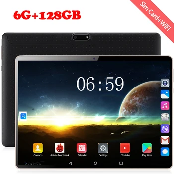 

2021 New 4G LTE Phone Call 10 Inch Android 8.0 Tablet PC 6 GB RAM 128GB ROM IPS Screen HD 1280x800 WiFi Tablets PAD TAB 10.1