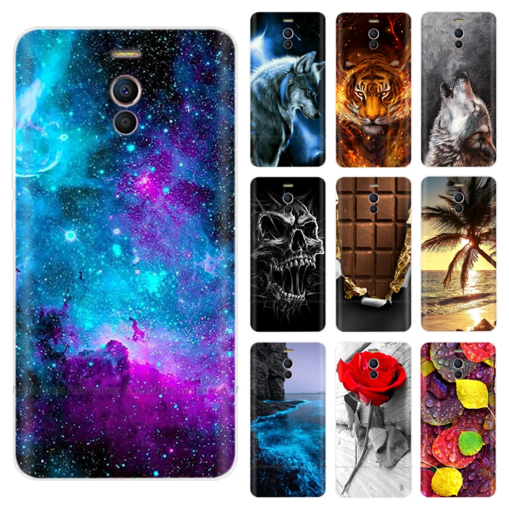 meizu phone case with stones back Phone Case For Meizu M6 Note Case M721H Printing Cute Pattern Soft Silicon Painted TPU Cover For Meizu M6 Note M 6 Cases Cover cases for meizu back