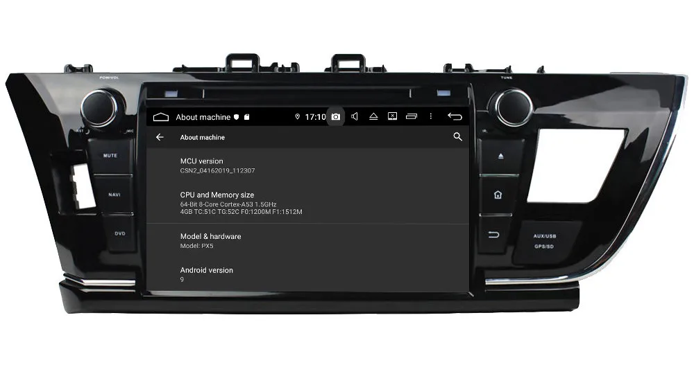 Klyde " ips 4G wifi Android 9,0 Восьмиядерный 4 Гб ОЗУ 64 Гб ПЗУ DSP BT автомобильный DVD мультимедийный плеер радио для Toyota Corolla 2013