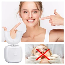 Usb зарядка интеллектуальная IPX7 Водонепроницаемая ультра звуковая электрическая зубная щетка Автоматическая U звуковая зубная щетка для ухода за полостью рта Отбеливание зубов