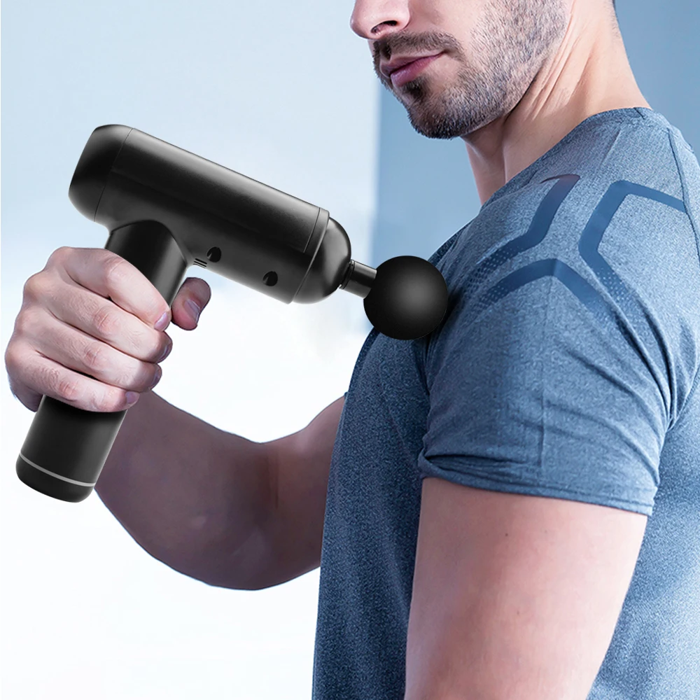 99 Speeds 8 Heads Masage Handheld Muscle Massage Gun Neck Massager with Gun Sport Therapy Muscle Massager Body Relaxation Pain