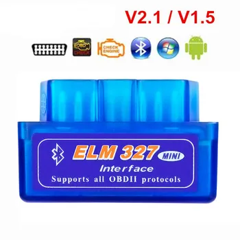 Super Mini Elm327 Bluetooth V2.1 / V1.5 Obd2 автомобильный диагностический инструмент Elm 327 Bluetooth для Android/symbian для протокола Obdii Super Mini Elm327 Bluetooth V2.1 / V1.5 Obd2 автомобильный диагностический инструмент Elm 327 Bluetooth для Android/symbian для протокола Obdii