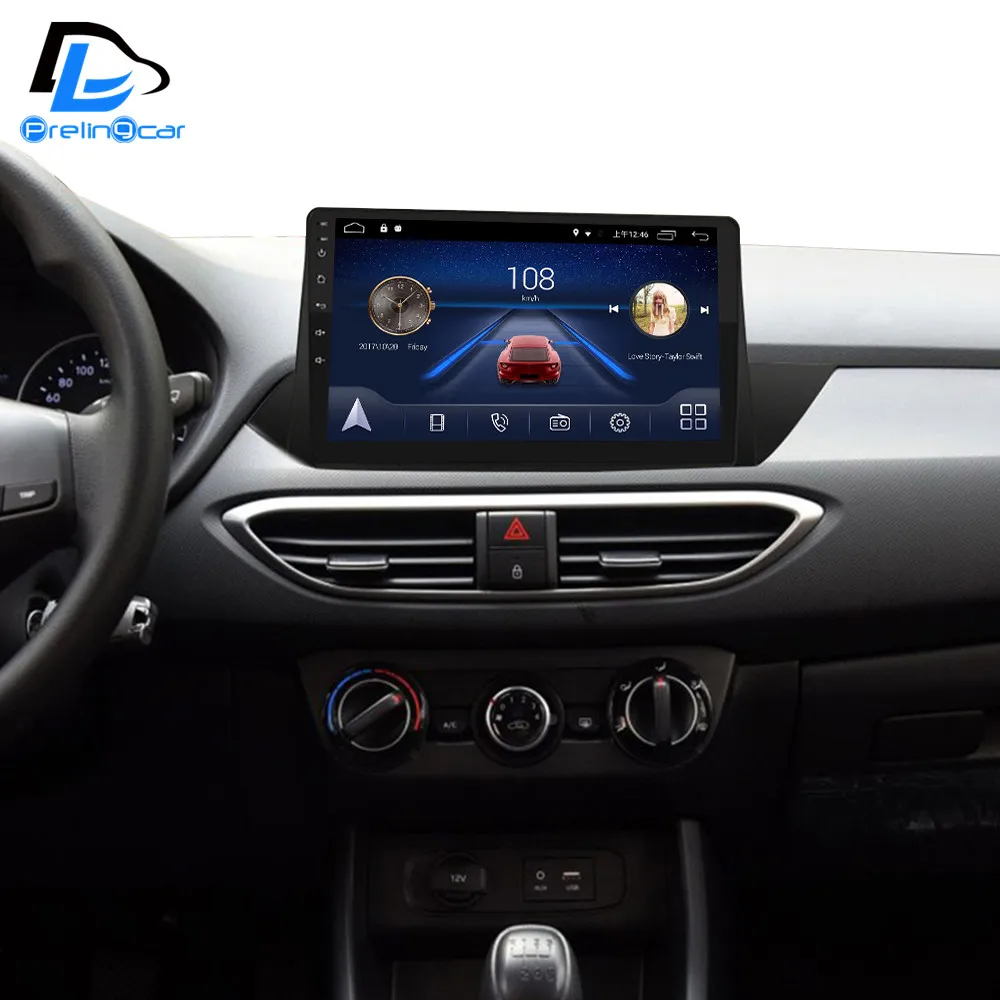 Excellent 4G Lte Android 9.0 Car multimedia navigation GPS DVD player For hyundai Verna 2010-2017 years IPS screen Radio 1