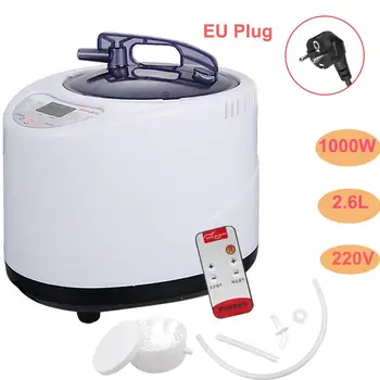 

2.6L Sauna Steam Generator Steamer SPA Pot Fumigation Machine with Remote Control for Body Therapy Relieve Pressure EU Plug 220V